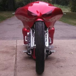 Ballistic Cycles Taylor Made Fairing
