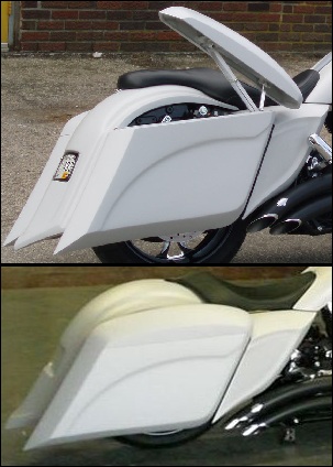 Ballistic ABS Saddlebags