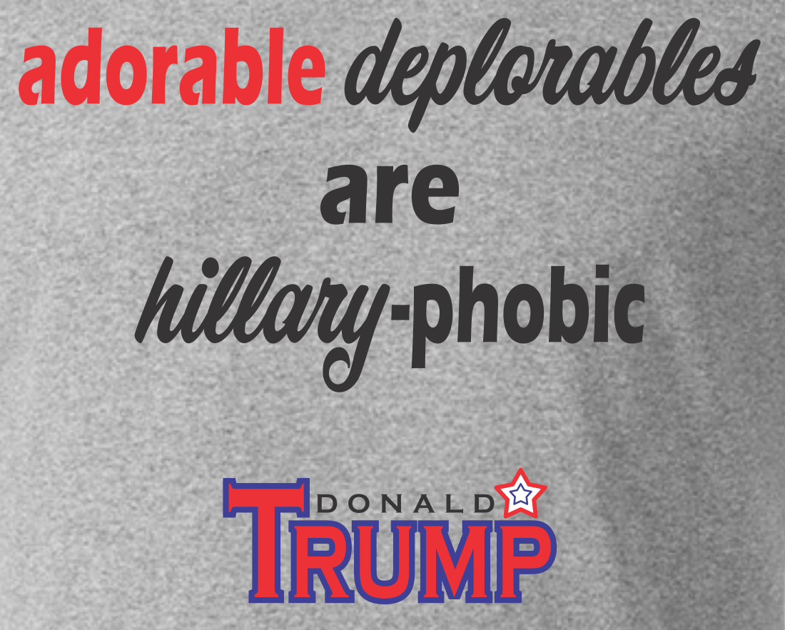Small Adorable Deplorable Tee