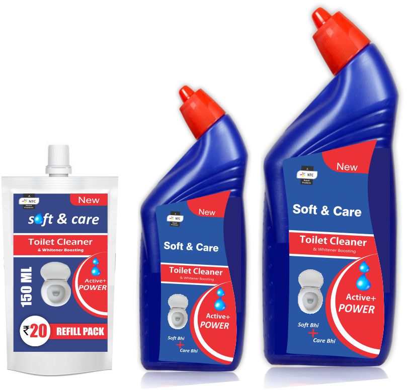 SOFT & CARE TOILET CLEANER WITH BEST 10X QUALITY 