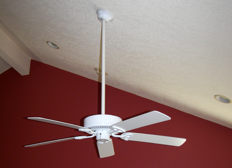 ceiling fan installation Baratelli electric