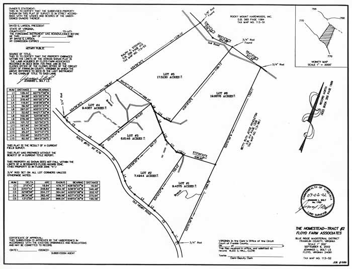 Homestead 2 Plat - Hunting Tract for Lease