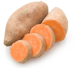 organic sweet potato pulp