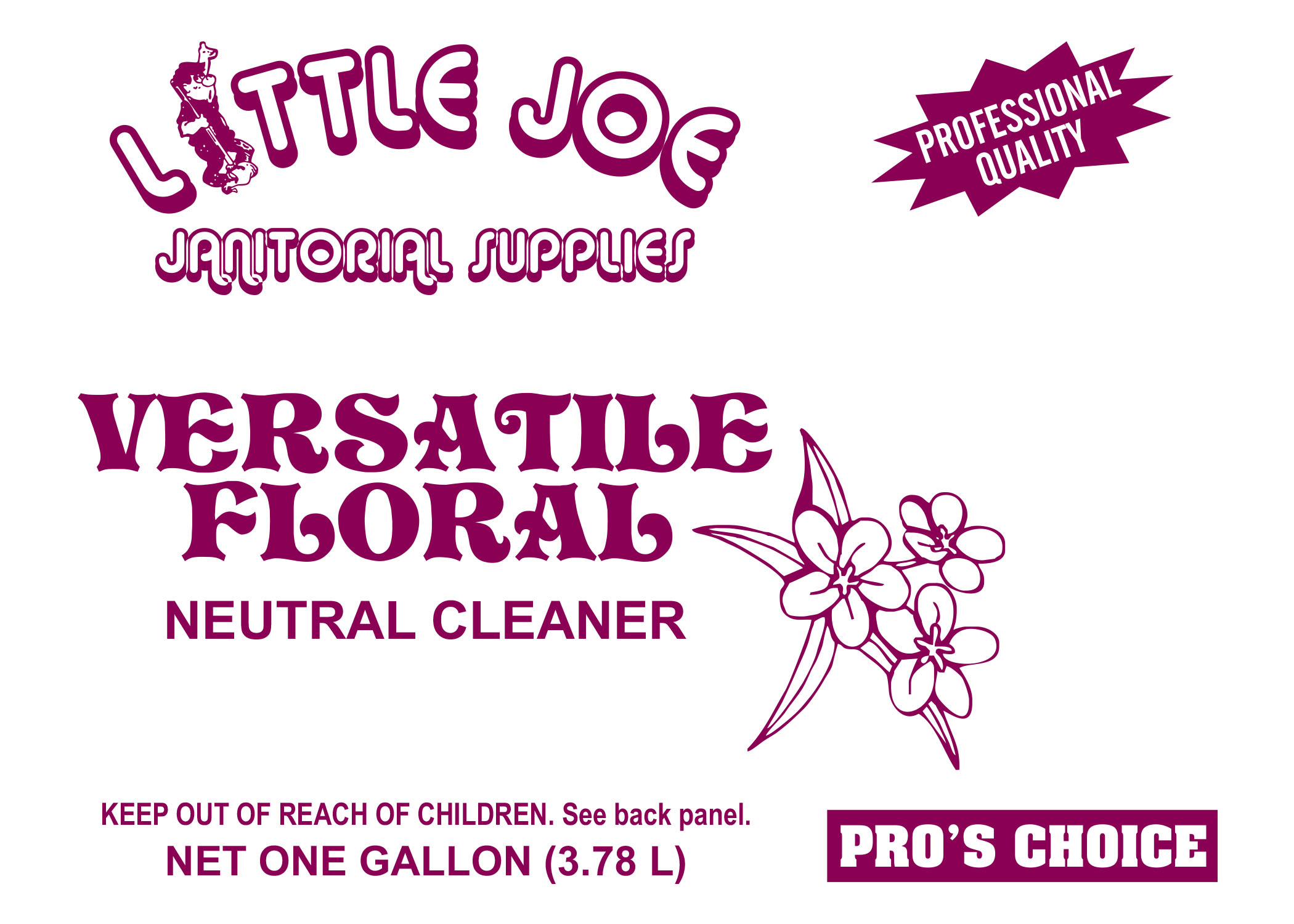 Little Joe* Neutral Cleaner