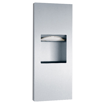 Paper Towel Dispenser & Waste Receptacle