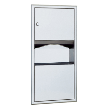 Paper Towel Dispenser & Receptacle