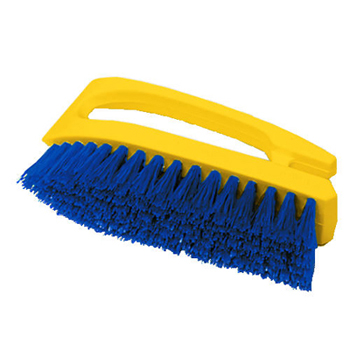 Cob Iron Handle Scrub Brush Poly Pro