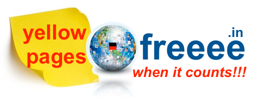 Browse Yellow Pages at freeee.in  |  when it really counts