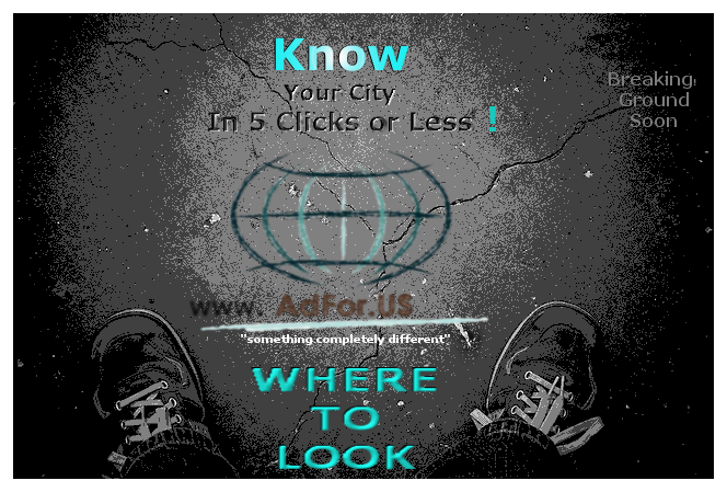 Know your City in 5 clicks or less!