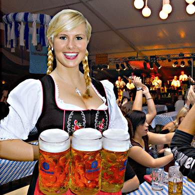 Beauty & Bliss October Fest, Beer, Derndel / dirndl