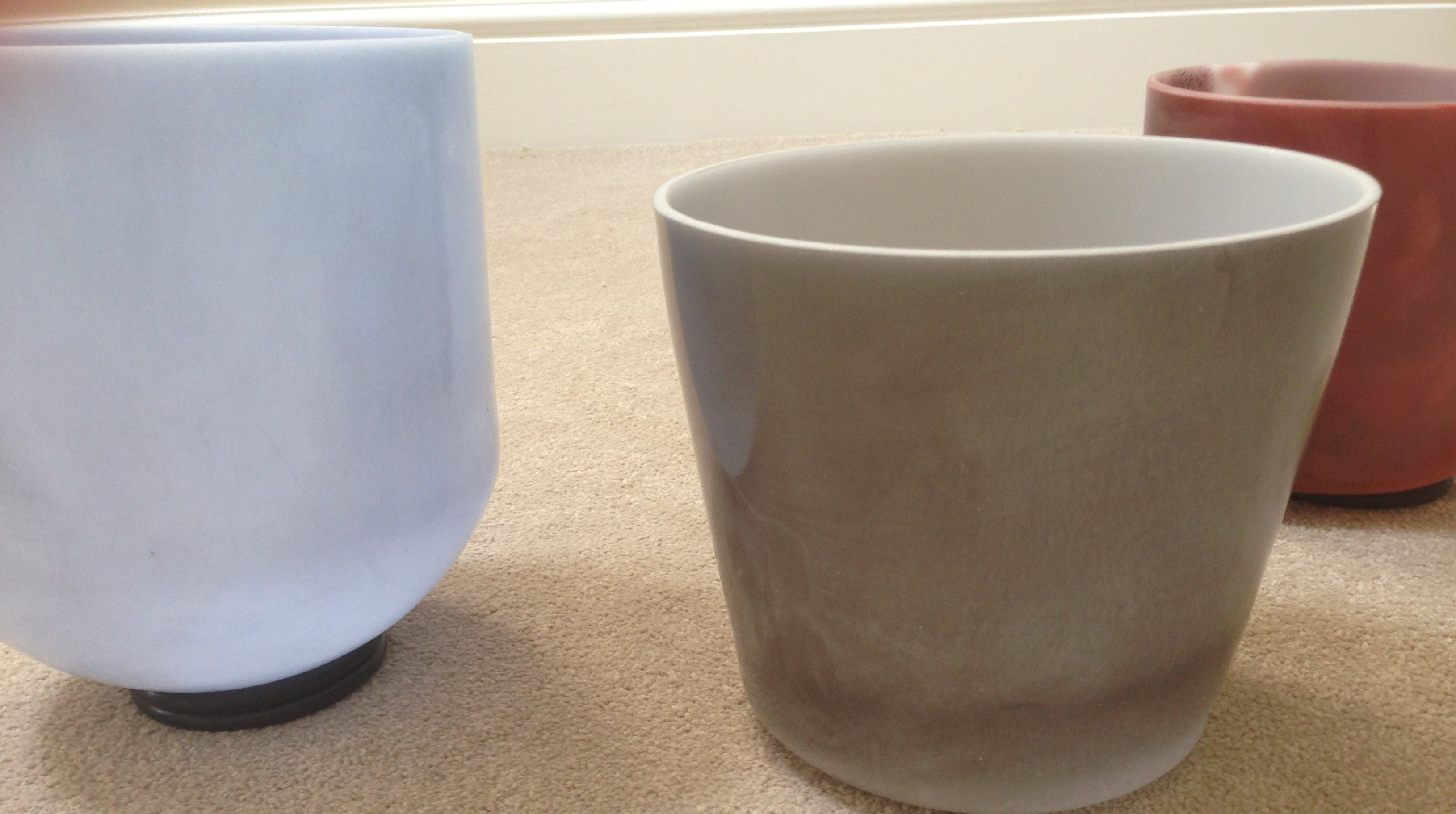 Solfeggio crystal bowls