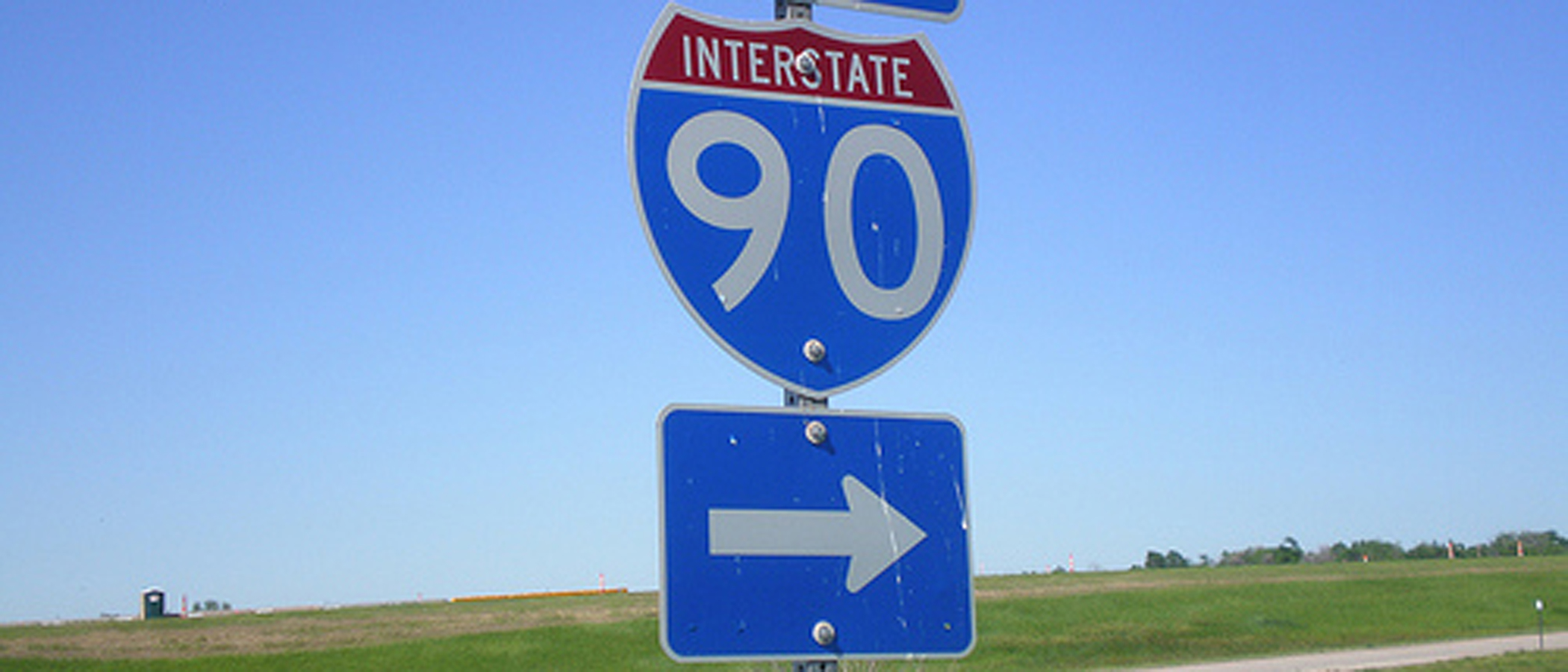 I-90 Signage