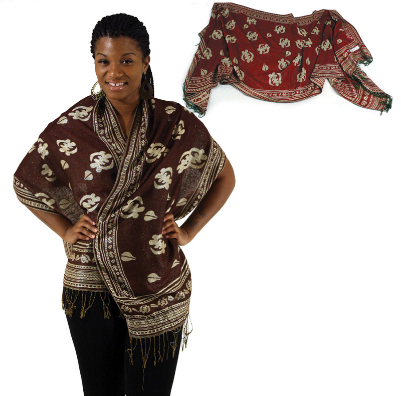 Pashmina Scarf: Gye Nyame