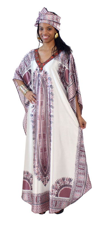 Shimmering Jewel Kaftan