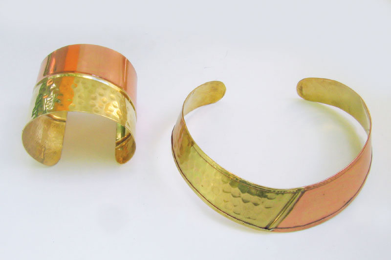 Brilliant Copper Choker Set