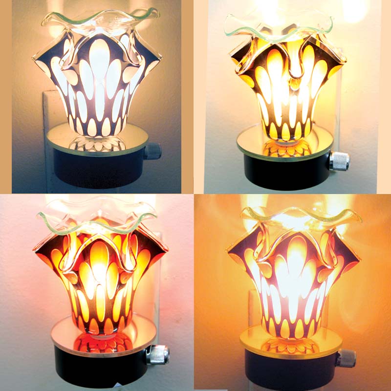 Flower Oil Burner Night Light