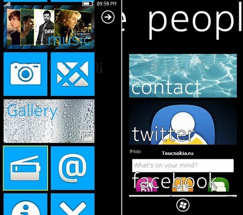 Nokia Lumia UI for Symbian