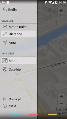 Maps Measure for Android