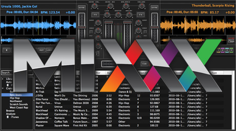 MIXXX (best mixing software for DJs)