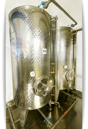 alcohol storage tanks