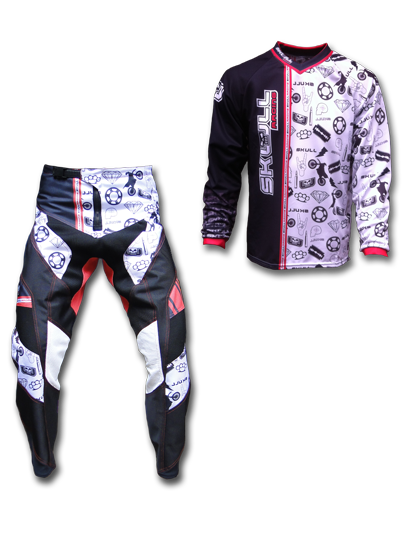 Conjunto Race - Skull Racing