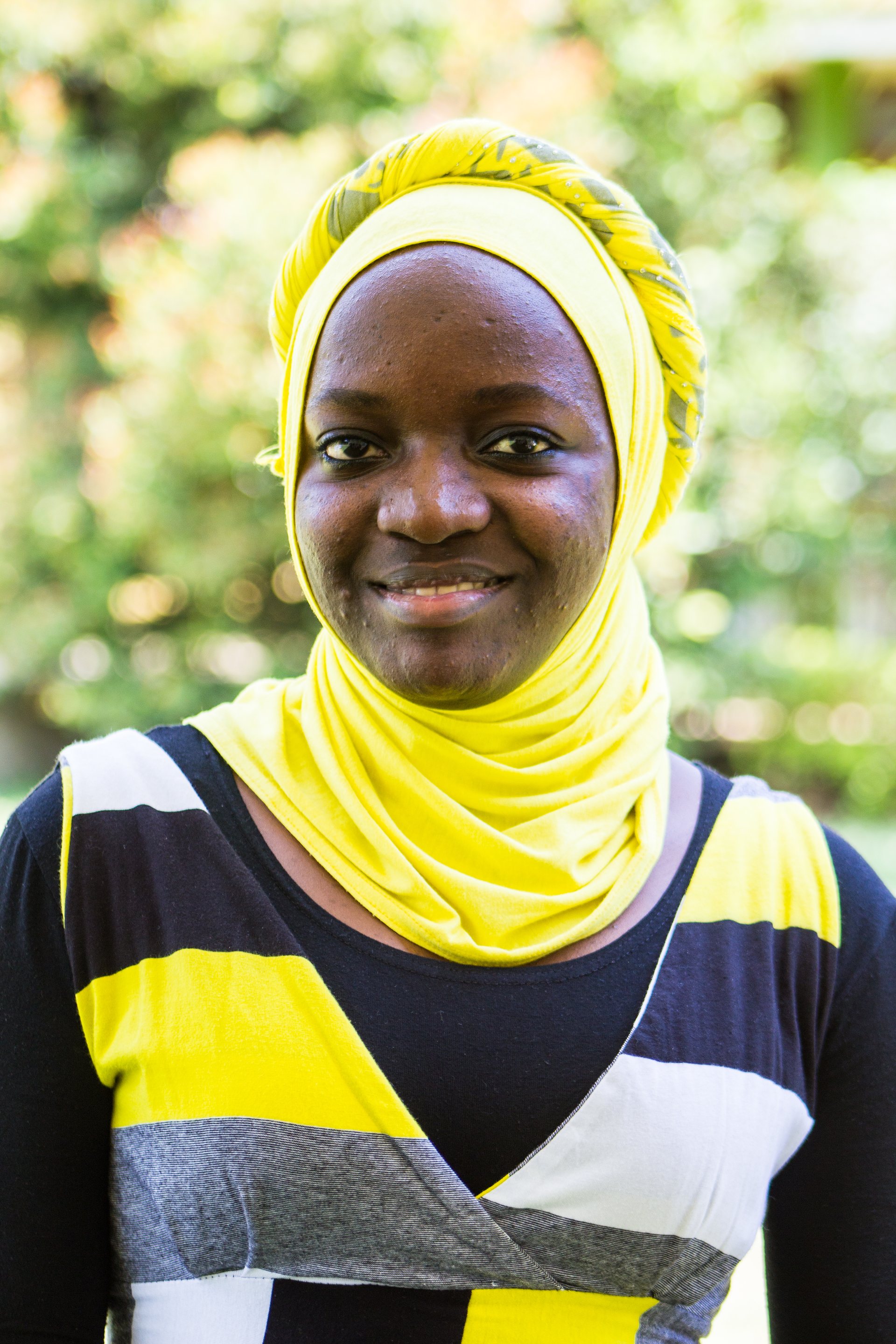 Hawa Kimbugwe, 19, a poet, and studying human nutrition at Kyambogo University, Uganda