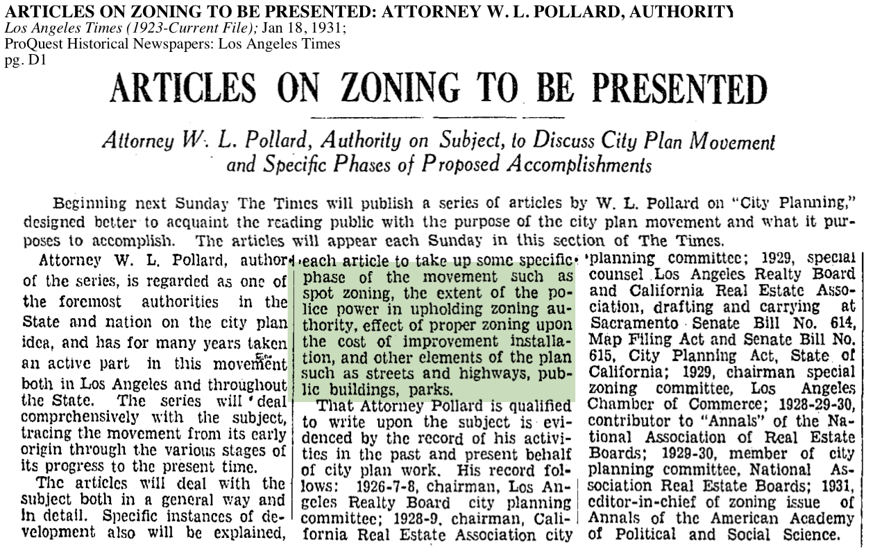 1931-Articles On Zoning