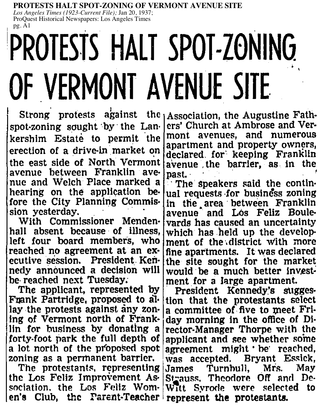 1937-Halt on Spot Zoning Vermont