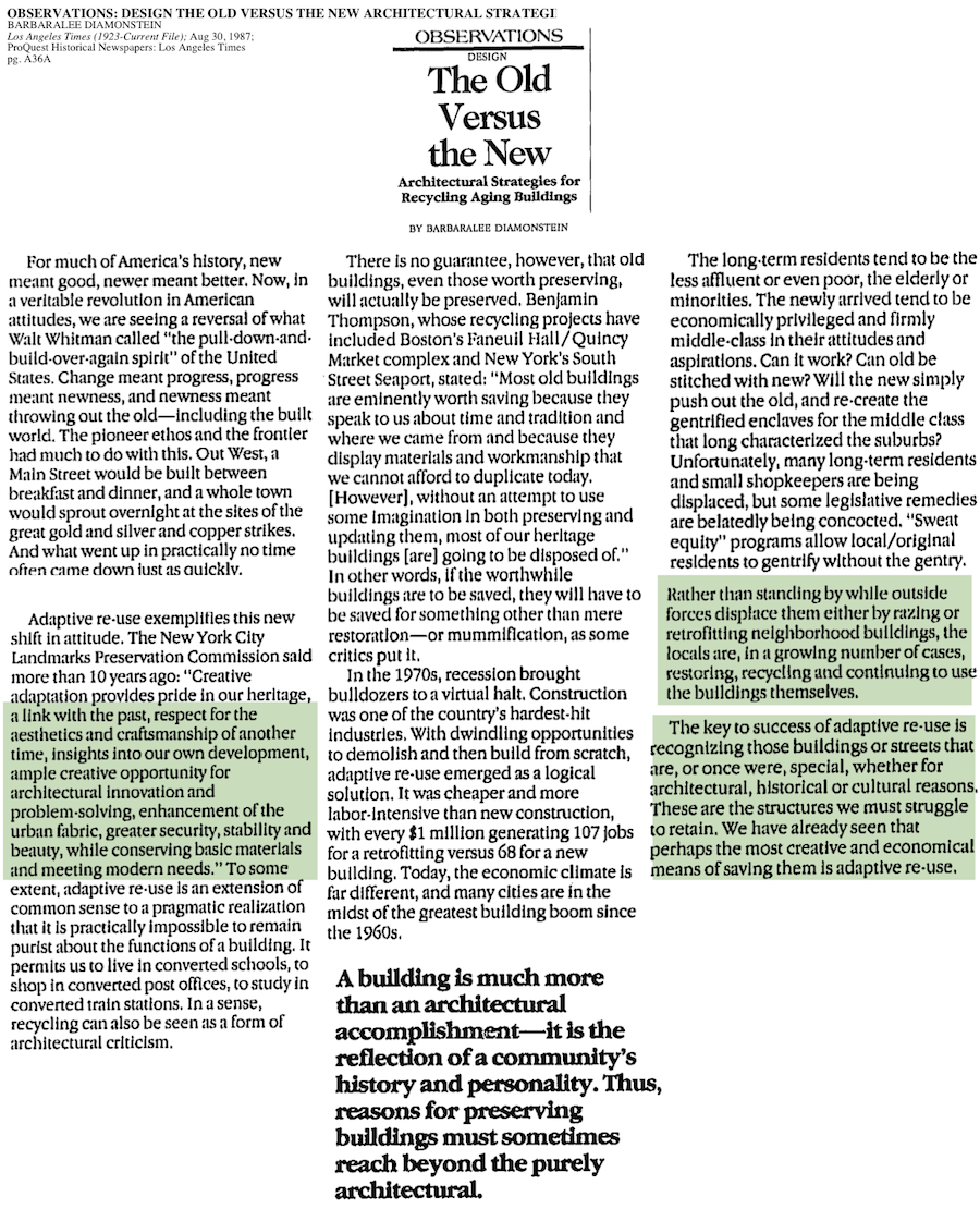 1987-Adaptive Re-Use